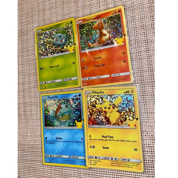 Pokémon HOLO Cards McDonald’s 25th Anniversary - Picture 1 of 3